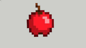 When ate, the consumer will gain all sorts of buffs, including strength, regeneration, absorption, haste, and speed. Minecraft Apple 3d Warehouse