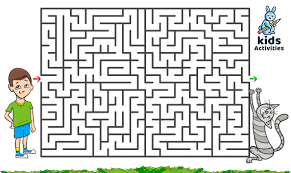 If you're like many parents, you worry about the amount of screen time your children get. Free Printable Mazes For Kids Puzzle For Children Kids Activities