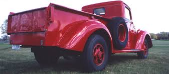 Image result for Diamond-T Red 1956 Wayne Works