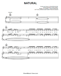 Rocket piano provide an amazingly handy and effective piano course on various issues such as reading piano notes, playing piano by chords, piano technique and more. Natural Sheet Music Imagine Dragons Sheetmusic Free Com