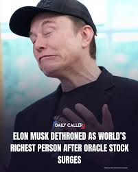 Oracle co-founder Larry Ellison seized the title of world's richest person.  http://dlvr.it/TN0YBb