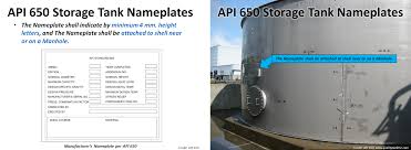 Artinya tangki air tanam ini dapat langsung ditimbun tanah tanpa. Api 650 Storage Tank Nameplate Requirements Amarine