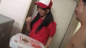 The Pretty Girl from the Pizza Delivery Service is Seduced: Asian Porn  feat. Miku Oguri