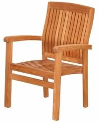 Fauteuil Empilable En Teck Huile 60x62x93cm Fauteuil Chaise De Jardin Bois Maison Facile Meuble Jardin Mobilier Jardin