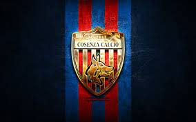 Nuova cosenza calcio logo centenary. Download Wallpapers Cosenza Fc Golden Logo Serie B Blue Metal Background Football Cosenza Calcio Italian Football Club Cosenza Logo Soccer Italy For Desktop Free Pictures For Desktop Free
