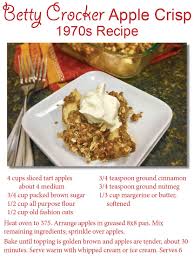 Pin By Kim Craig Bleigh On Birthday Party Ideas Betty Crocker Apple Crisp Apple Crisp No Oats Apple Crisp