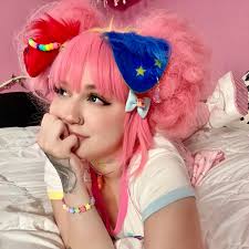 Regenbogen Kidcore Floppy Welpen Ohren Hund Cosplay Kunstpelz Welpen Ohren  Kunstpelz Ohren Stirnband Clown Thema Hundeohren Kid Kern y2k husky  Hundeohren