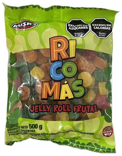 Gomitas Ricomas Jelly R Frutal por 500 gramos