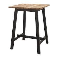 Tybyn Bartafel Acacia Zwart Ikea Ikea Acacia Bar Tafel