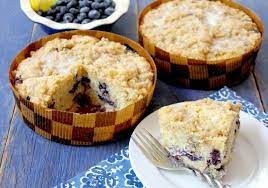 Barbara bakes lemon blueberry coffee cake. Lemon Blueberry Coffee Cake Lake Lure Cottage Kitchenlake Lure Cottage Kitchen