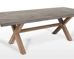 Verona Polished Concrete Table 180 Cm Uteplats Tradgard Uteplats