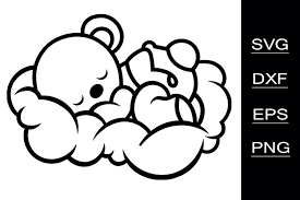 Download Sleeping Bear Svg Cutting Files 542231 Cut Files Design Bundles