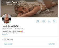 Natalie Reynolds OnlyFans RANKED & REVIEWED - Is It Worth It? - ManCave  Exclusive