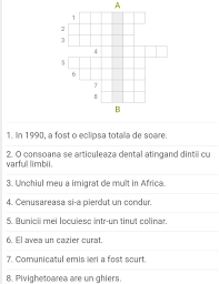 Pentru o comandă rapidă, specificați numărul de telefon de contact. Pentru A Dezlega Urmatorul Careu Gasiti Paronimele Cuvinteler Subliniate In Enunturile De Mai Jos A Brainly Ro