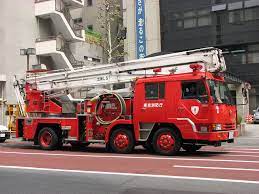 telesquirt tokyo fire department fire trucks emergency vehicles fire equipment