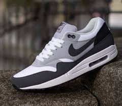 Nike Air Max 1 Essential White Anthracite Wolf Grey Black Nike Air Max Cheap Nike Air Max Nike Shoes Cheap