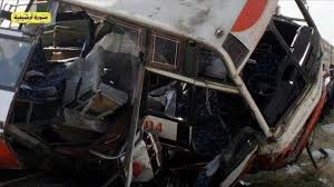 Cause de l'accident de la route. Egypte 20 Personnes Tuees Dans Un Accident De La Route Dans Le Sud Du Pays