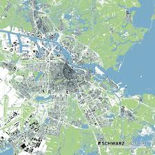 Amsterdam is the capital and most populous city of the netherlands with a population of 872,680 within the city proper, 1,558,755 in the urban area and 2,480,394 in the metropolitan area. Schwarzplan Lageplan Von Amsterdam Zum Download Als Pdf Dxf Plan