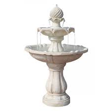 Your water fountain for hummingbirds should have a depth of 1.5 centimeters for the landing area and 3 to 3.5 centimeters basin depth. Solar Power Three Tier Water Fountain Ivory Crazy Sales