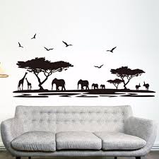 Novica, the impact marketplace, features a unique african home decor collection handcrafted by talented artisans worldwide. Best Promotion African Animals Elephant Themed Wall Sticker Mural Home Decal Decor Removable Room Decoration Sticker Tatoo Decorative Wall Art Stickersdecorative Stickers For Walls Aliexpress