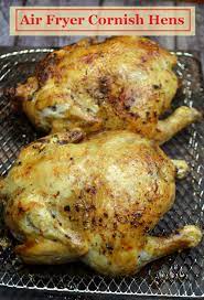 Air Fryer Cornish Hen In 2021 Cornish Hens Cornish Hen Recipe Cooking Cornish Hens