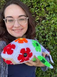 Joy: the Rainbow Crochet Whale With African Flower Motifs Inspired by Pride  Month