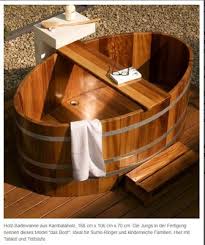 Holzbadewanne Kambala 122 Cm X 72 Cm Schwimmbadbau Pool Sauna Da Schwimmbadbau24