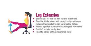 10 Exercises To Do At Work Exercise Desk Workout Health Problems