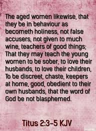 Pin By Summer Louden On Grandmas Grandpas The Elderly Kjv Christian Modesty Titus 2 Woman