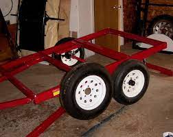 Harbor Freight Frames Are A Budget Friendly Readily Available And Versatile Platform For Building Diy Compac Small Camping Trailer Build A Camper Work Trailer