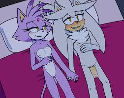 Rule34 - If it exists, there is porn of it  blaze the cat, silver the  hedgehog  7348933