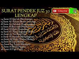 Muhammad thaha al junaydterima kasih yang like dan subscribe.jangan lewatkan bacaan al quran yang sangat merdu sekali surat al baqarah full1 visualisasi. Surat Pendek Lengkap Juz Amma Juz 30 Youtube