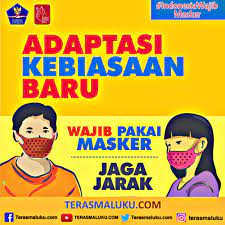 Gunakan masker kain, ini menjadi masker untuk semua, saling mengingatkan untuk menggunakan masker, ujarnya. Infografis Wajib Pakai Masker Terasmaluku Com Semua Membacanya