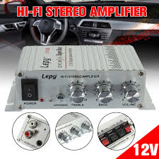 Looking for the best car amplifiers to take your car's sound system to the next level? Parts Accessories 2 X 12v Mini Speakers For Amp Amplifier Car Motorcycle Radio Mp3 Ipod Other Vehicle Parts