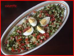 Salade Tunisienne Slata Tounsia Delices D Ici Et D Ailleurs Salade Tunisienne Plats Tunisiens Recettes De Cuisine