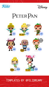 Funko Pop Peter Pan Funko Pop Disney Disney Pop Funko Pop