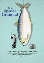 (sir thomas browne) citatboken, bokförlaget natur och kultur, stockholm, 1967, p. Funny Give A Man A Fish Proverb Birthday Card Moonpig