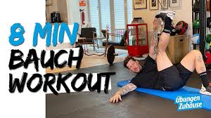 Mach die übungen am besten auf einer weichen unterlage wie dieser gymnastikmatte (34,95€) hier. 8 Minuten Bauch Workout Bauchmuskeltraining Zum Mitmachen