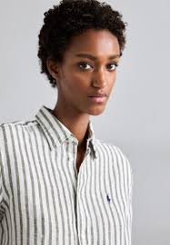 Polo Ralph Lauren CLASSIC FIT STRIPED LINEN SHIRT