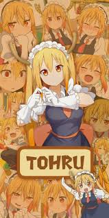 Mini dragon anime wallpaper phone. Lady Kobayashi S Dragon Maid Mobile Wallpaper 70 Pictures