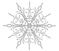 These christmas coloring pages are dedicated to adults. Free Printable Snowflake Dibujo Para Imprimir Snowflake Printable Coloring Pages Dibujo Para Imprimir