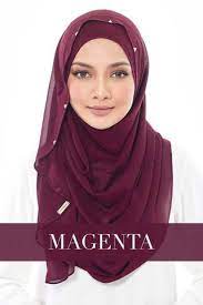 Authorized naelofar hijab stockist : Duchess Semi Instant Shawl Naelofar Hijab Original Facebook