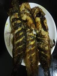 Salai ikan keli dalam oven. Suria Amanda Ikan Keli Bakar Abah Request