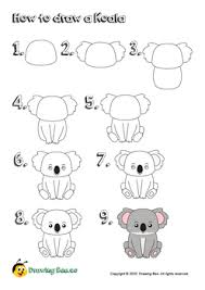 Animals step by step drawing instructions. Learn To Draw 10 Cute Animals Step By Step With Worksheet By Drawing Bee