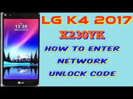 To get your sim network unlock pin for your lg k4 2017 x230 you need to provide imei number of your lg phone. Lg K4 2017 X230yk Enter Unlock Code Guide Youtube