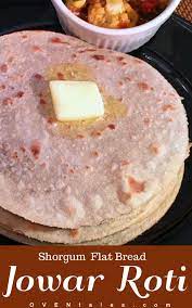 Jowar Roti Soft Flat Bread Made With Shorgum Flour These Soft Flat Breads Are Gluten Free Dairy Fr Gluten Free Roti Recipe Sorghum Recipes Sorghum Flour