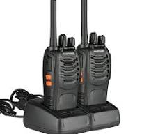 2 Pack Walkie Talkies for Adults, 6 Miles Handheld Walkie Talkies with 1500  mAh Battery