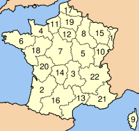 Najmniejszą jednostką administracyjną francji są gminy. Region Francja Wikipedia Wolna Encyklopedia