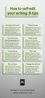 How To Self Edit Infographic Now Novel Writing Words Editing Writing Book Writing Tips