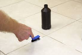 To bring even more cleaning power to the party, cover grout lines with a paste of baking soda and water, then spray on the vinegar solution listed. Best Way To Clean Grout Without Scrubbing